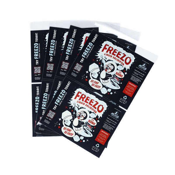 Custom Label Press Proof