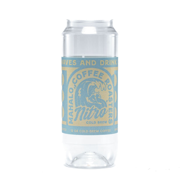 500ml Clear PET Labeled Cans + Ends