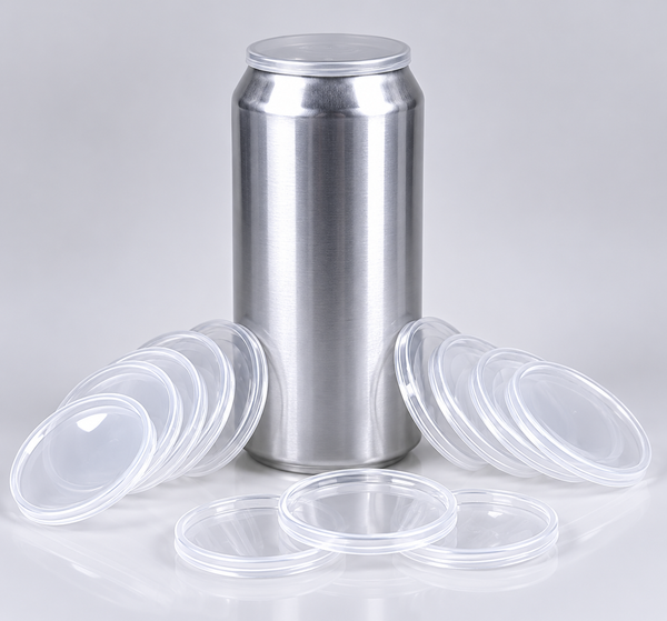 Clear Snap Lids for Beverage Cans