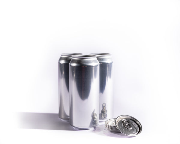 Aluminum Beer Can with Lid 16 oz