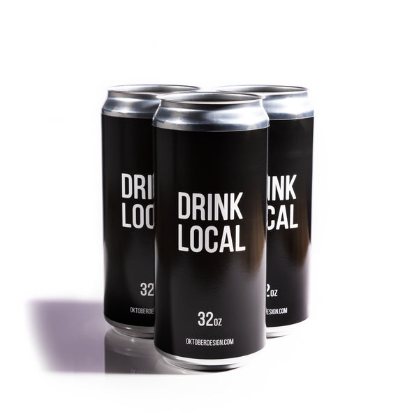 Oktober 32oz Crowler™ Drink Local Cans