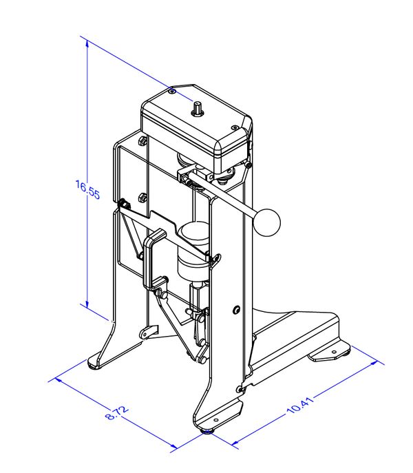 BenchMK Drill-Powered Can Seamer