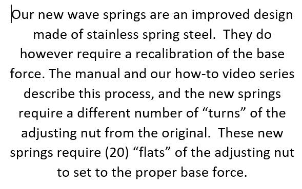 Lower Adapter Wave Spring